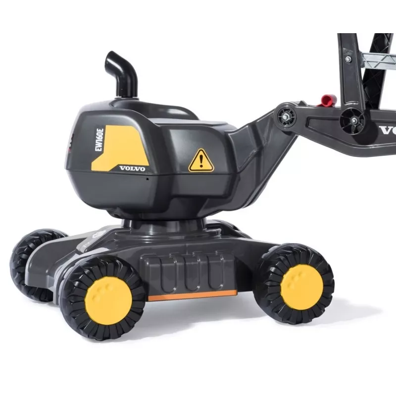 MILLY MALLY Rolly Toys Graafmachine Volvo Ride-On Speelgoed