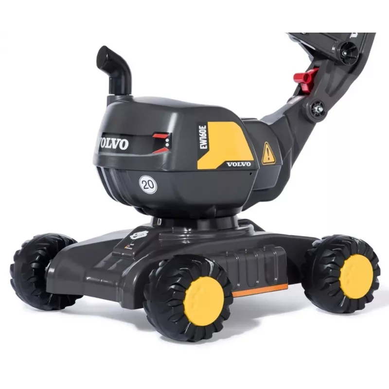MILLY MALLY Rolly Toys Graafmachine Volvo Ride-On Speelgoed