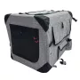 ZOLUX NOMAD S Opvouwbare Stof Huisdier Transportbox 42x60x42cm Grijs