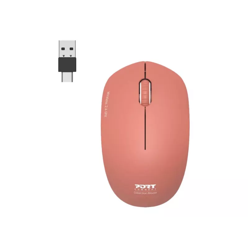 PORT DESIGNS PORT CONNECT Mouse Collection II Draadloos 2,4 GHz Oranje