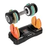 REBEL ACTIVE Automatische gietijzeren dumbbells 2x10kg RBA2335