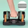 REBEL ACTIVE Automatische gietijzeren dumbbells 2x10kg RBA2335