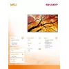 Sharp MultiSync M652 65 inch 4K UHD Professioneel display 550 cd/m² 24/7