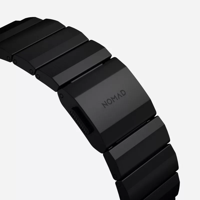 NOMAD Titanium Band voor Apple Watch 46/49mm Zilver