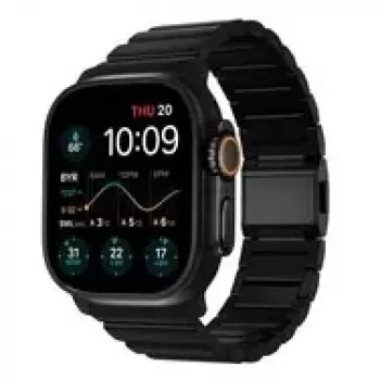 NOMAD Titanium Band voor Apple Watch 46/49mm Zilver