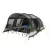 High Peak Garda 5.0 4-persoons tunnelten Groen/Lichtgrijs