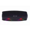 Gembird SPK-BT-LED-02 Draagbare Bluetooth-partyluidspreker, 10 W, Zwart