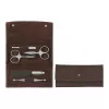 ZWILLING Manicure-pedicureset 5-delig met nagelschaar, leren etui, Zwart