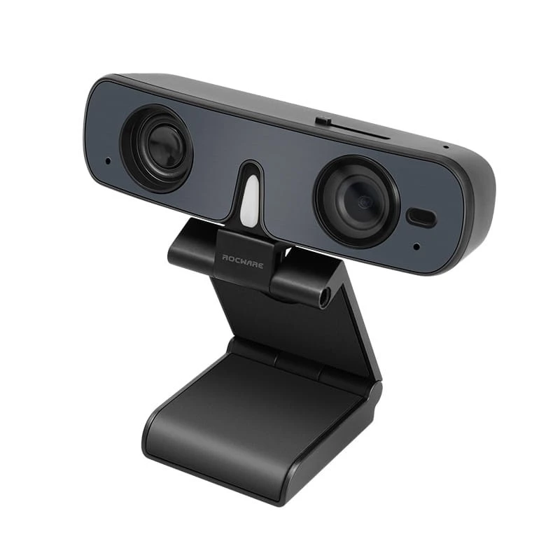ROCWARE RC08P camera, zwart, USB, 1080i/720p, ingebouwde microfoon