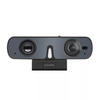 ROCWARE RC08P camera, zwart, USB, 1080i/720p, ingebouwde microfoon