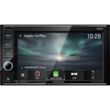 Kenwood DNR4190DABS 6,2 inch touchscreen 2-DIN Bluetooth DAB+ autoradio met Garmin navigatie