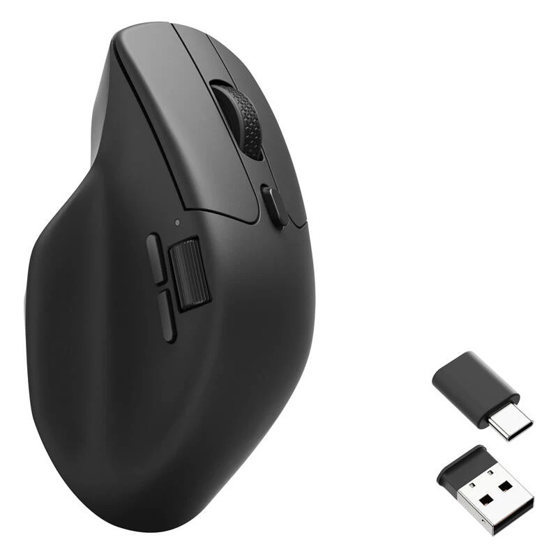 Keychron M6 1000Hz draadloze gamingmuis (zwart) [M6-A1]