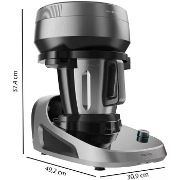 Cecotec Mambo CooKing Victory multifunctionele keukenmachine 1700 W 4,5 L zwart/grijs