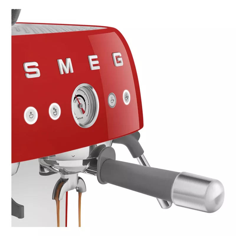 Smeg 50's Style volautomatische koffiemachine EGF03RDEU rood