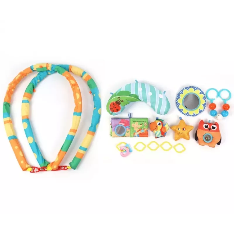 MILLY MALLY 4-in-1 junglespeelmat, droogbad, box
