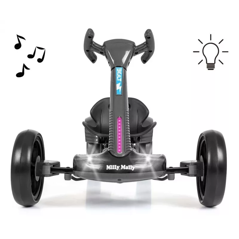 MILLY MALLY Go-kart op accu Bolt zwart