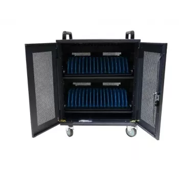 AVTEK Charging Cart 32 - zwart