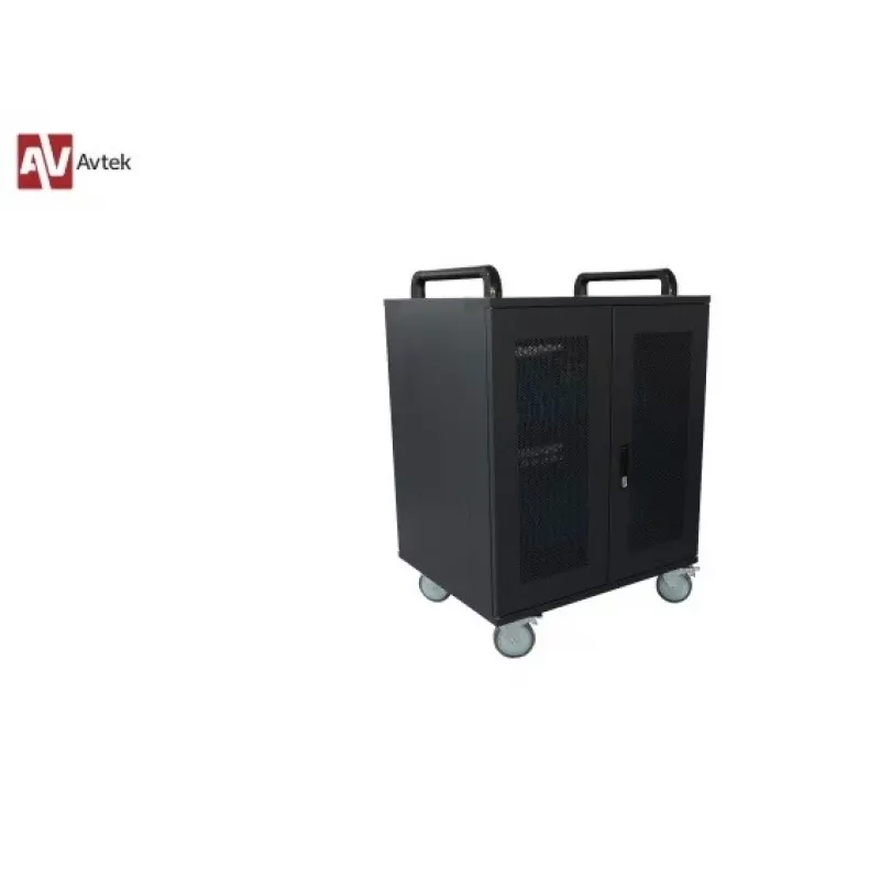 AVTEK Charging Cart 32 - zwart