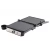 ELDOM GK200 GRILO contactgrill 2000W met instelbare thermostaat, antiaanbakplaten, zwart/zilver