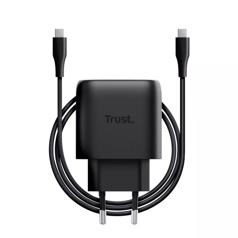 Trust Maxo 45W universele zwarte AC snellader indoor