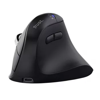 Trust Vyran Ergo Hyperscroll draadloze muis - rechtshandig, optisch, 4800 DPI, RGB, oplaadbaar
