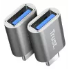 Trust Calyx USB-C naar USB-A-adapter, verpakking van 2