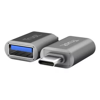 Trust Calyx USB-C-naar-USB-A-adapter, 2-pack