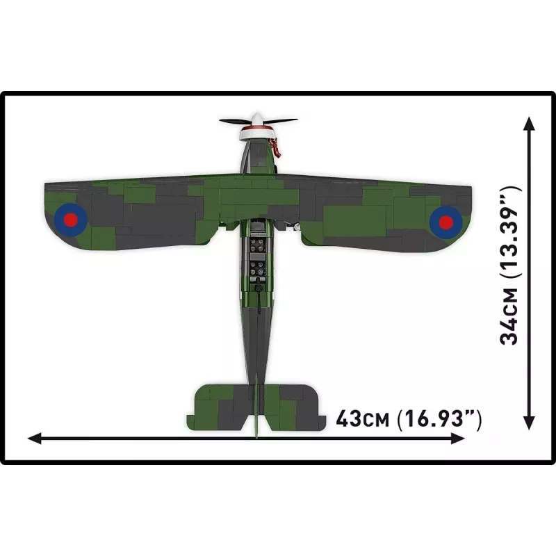 COBI KLOCKI bouwstenen Fairey Swordfish Executive Edition 959 onderdelen
