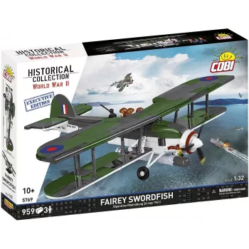 COBI KLOCKI bouwstenen Fairey Swordfish Executive Edition 959 onderdelen