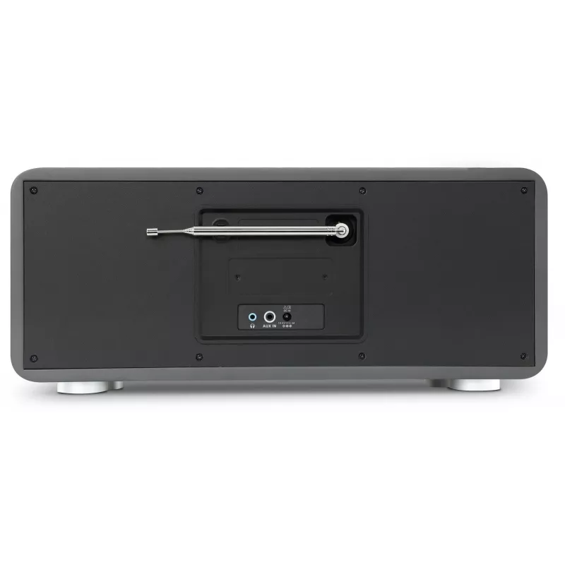 TechniSat DIGITRADIO 602 DAB+/FM/internetradio met Bluetooth, cd-speler en Qi-laadstation - antraciet/zilver