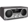 TechniSat DIGITRADIO 602 DAB+/FM/internetradio met Bluetooth, cd-speler en Qi-laadstation - antraciet/zilver