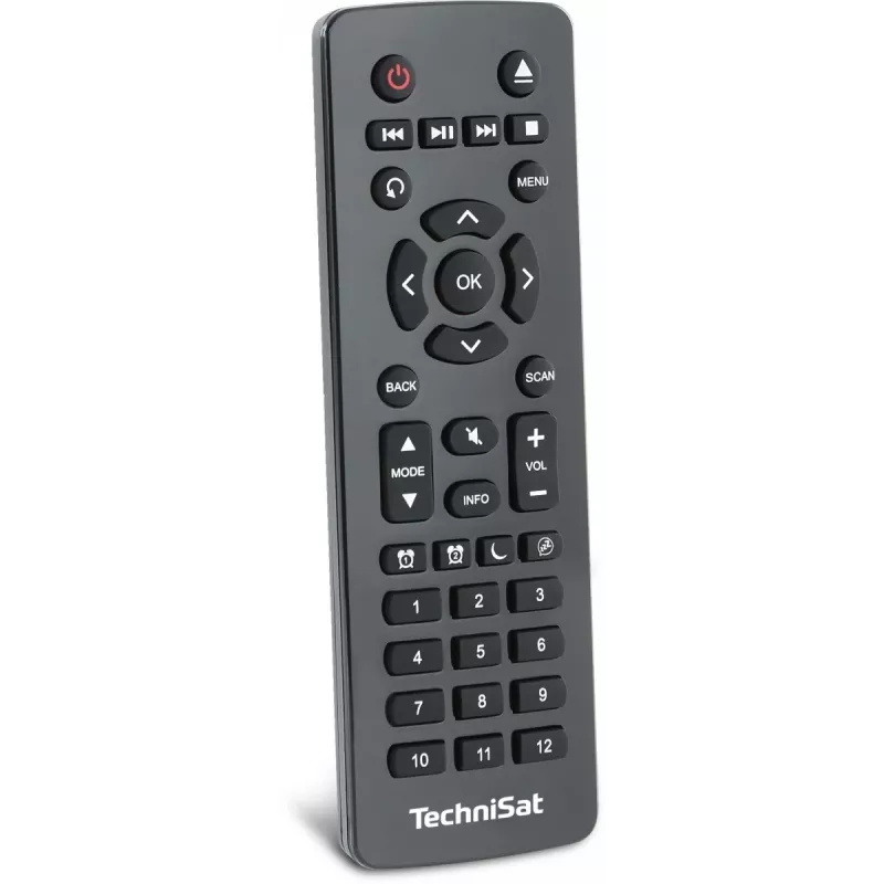 TechniSat DIGITRADIO 602 DAB+/FM/internetradio met Bluetooth, cd-speler en Qi-laadstation - antraciet/zilver
