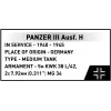 COBI 958 PCS HC WWII Panzer III Ausf. H bouwstenen-set
