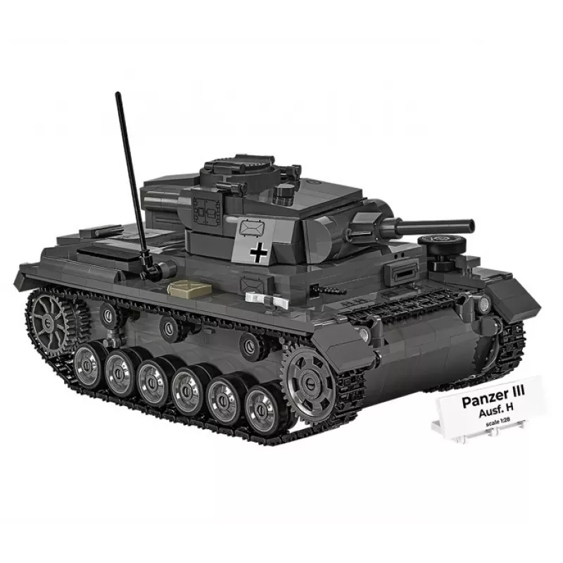 COBI 958 PCS HC WWII Panzer III Ausf. H bouwstenen-set