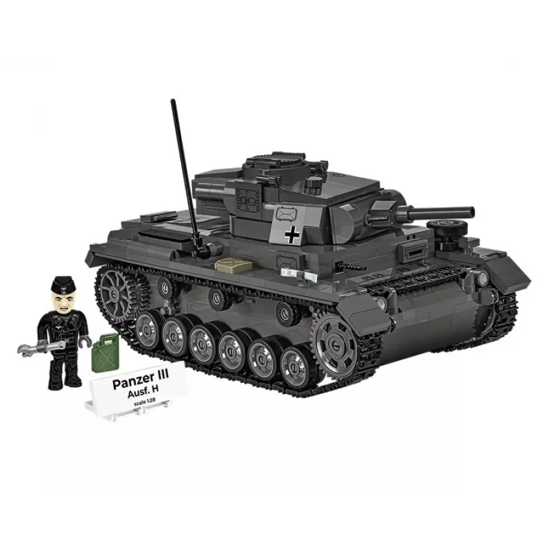 COBI 958 PCS HC WWII Panzer III Ausf. H bouwstenen-set
