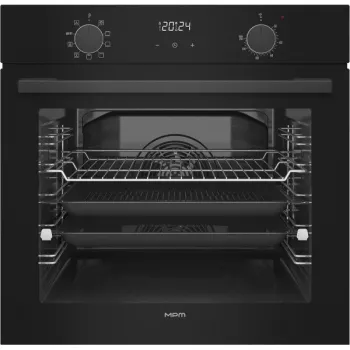 MPM-63-BO-30 inbouw elektrische oven zwart, 67L, 9 functies, energieklasse A