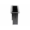 StarTech.com dual-module vergadertafel aansluitbox - aanpasbaar - vlak inbouw - zwart