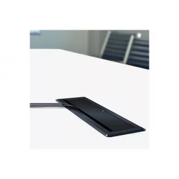 StarTech.com dual-module vergadertafel aansluitbox - aanpasbaar - vlak inbouw - zwart