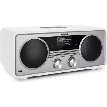 TechniSat DigitRadio 602 internet analoog & digitaal zilver - wit