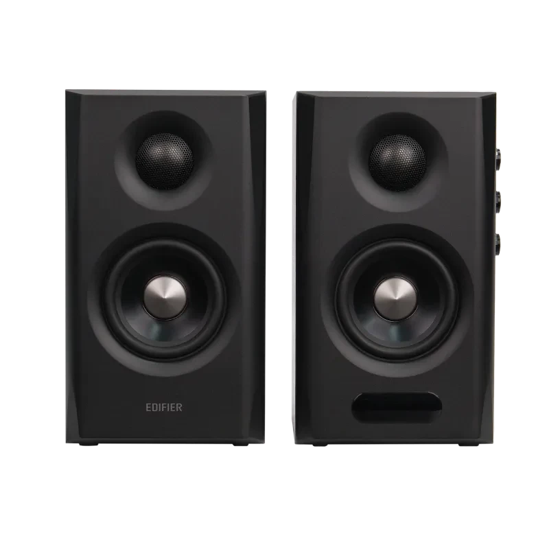 Edifier S355DB 2.1 boekenplankluidsprekersysteem met subwoofer, walnoot