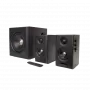 Edifier S355DB 2.1 boekenplankluidsprekersysteem met subwoofer, walnoot