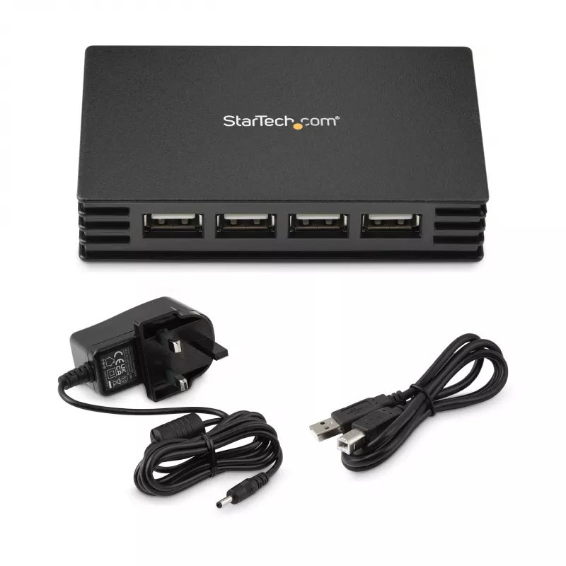 StarTech.com 4-poorts USB 2.0 hub - hub - 4 poorten