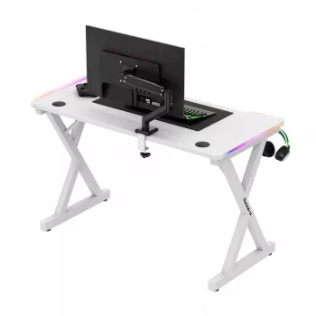 HUZARO HERO 2.3 RGB WHITE gaming bureau