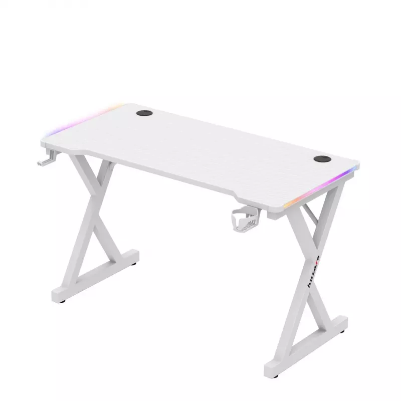 HUZARO HERO 2.3 RGB WHITE gaming bureau