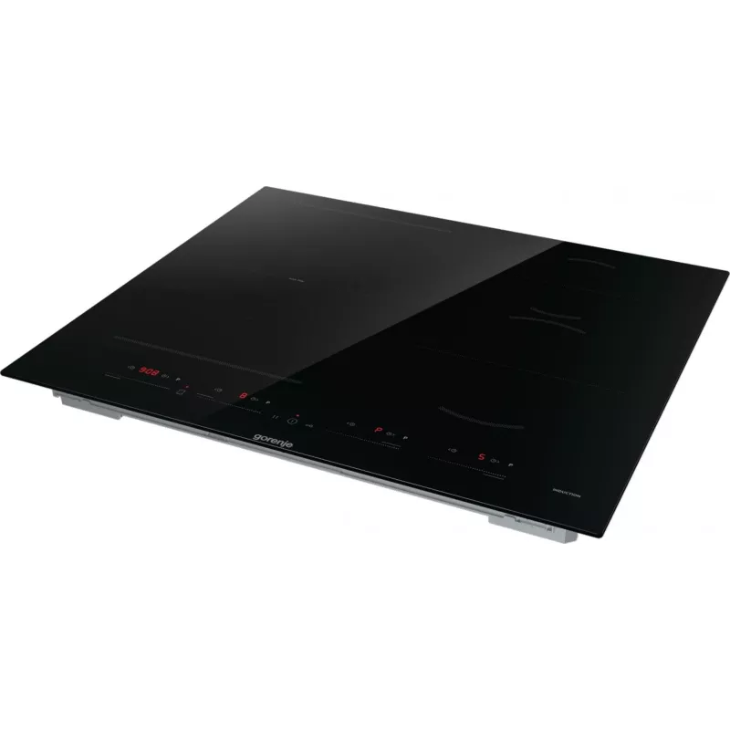 Gorenje inductiekookplaat GI6432BSC 60 cm zwart met PowerBoost, timer, kinderslot