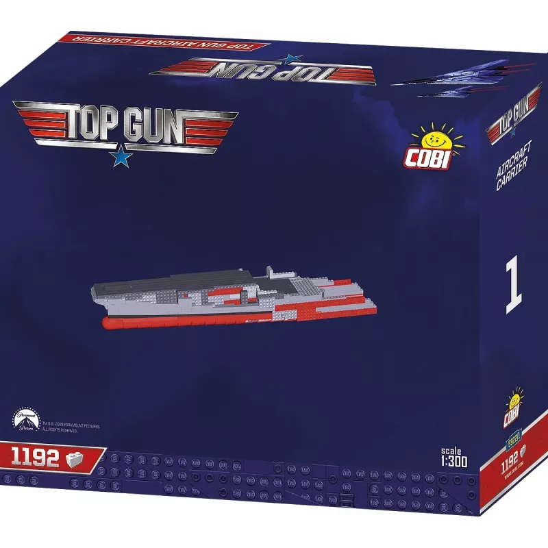 COBI KLOCKI blokken Top Gun vliegdekschip 6130 onderdelen