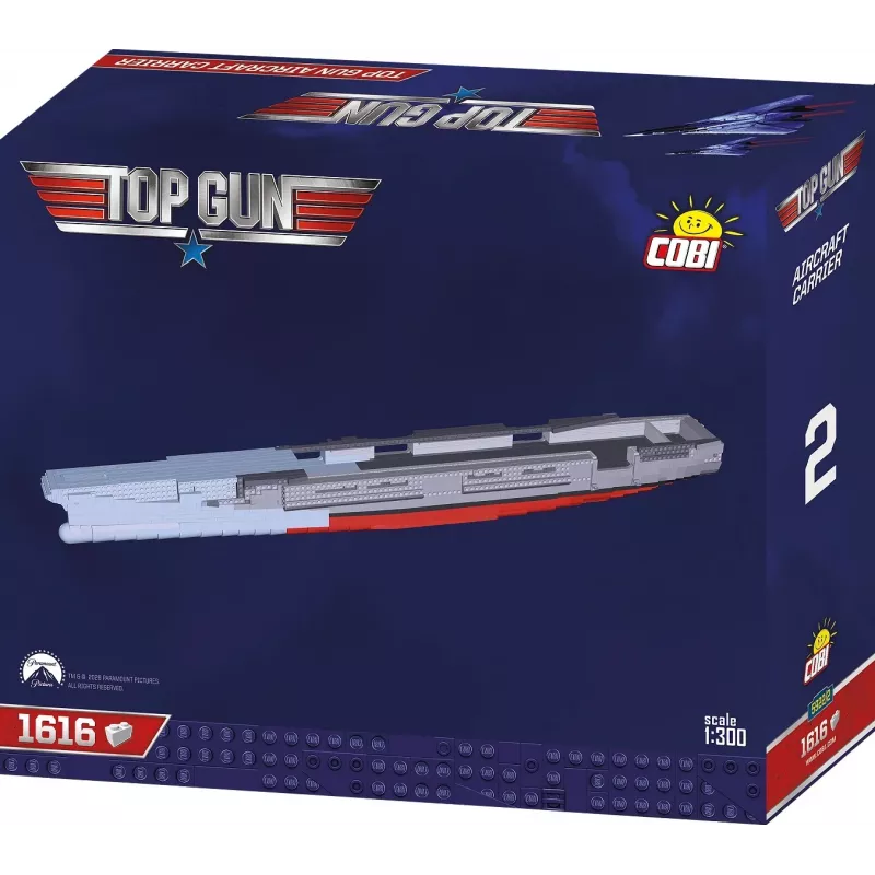 COBI KLOCKI blokken Top Gun vliegdekschip 6130 onderdelen