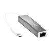 j5create USB-C naar Gigabit Ethernet-adapter zilver JCE133G-N