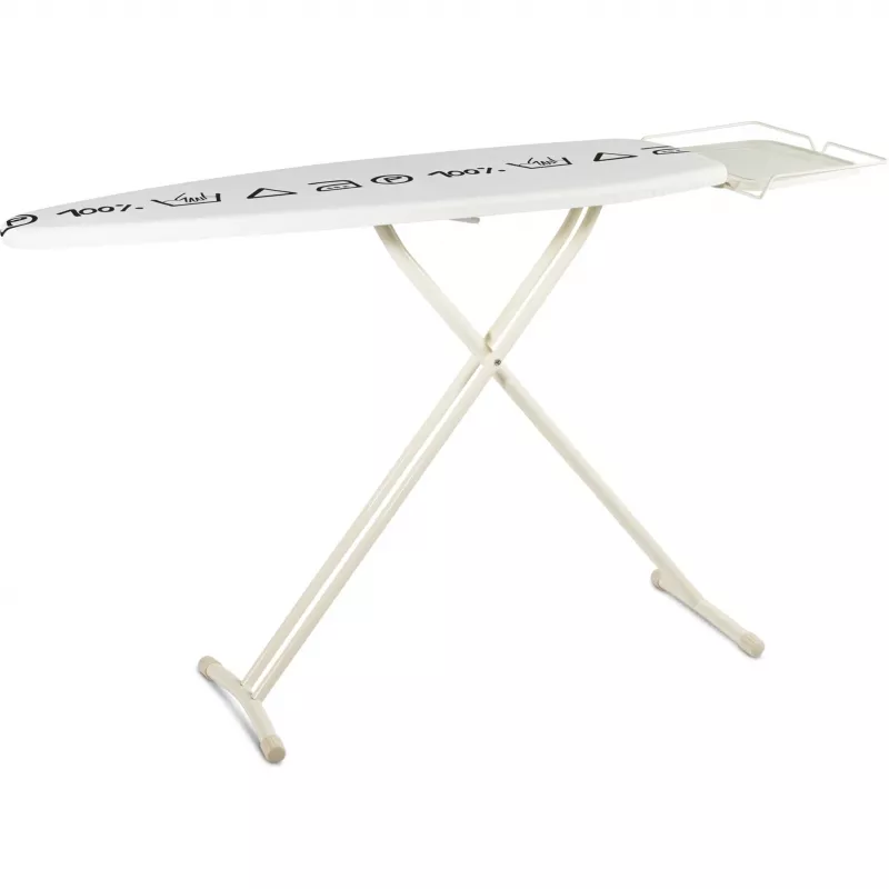 TEFAL TI 1200 strijkplank wit 124x40 cm in hoogte verstelbaar 93 cm