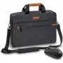 PEDEA ELEGANCE Pro notebooktas 17,3 inch grijs + muis